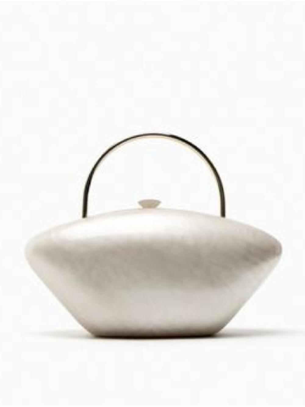 Zara Pearl Clutch with Chain Strap